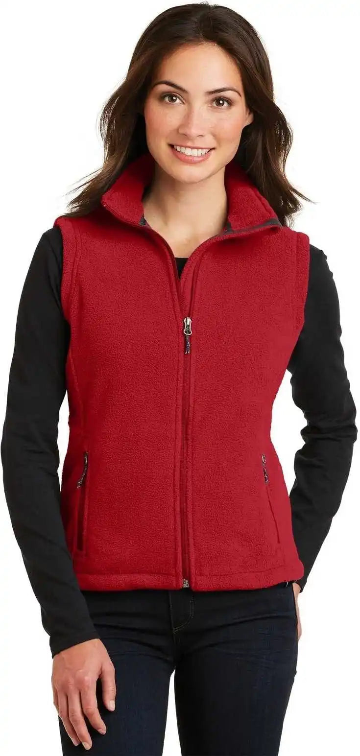 Port Authority L219 Ladies Value Fleece Vest - True Red