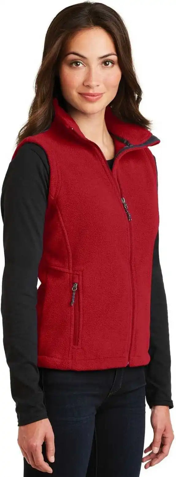 Port Authority L219 Ladies Value Fleece Vest - True Red