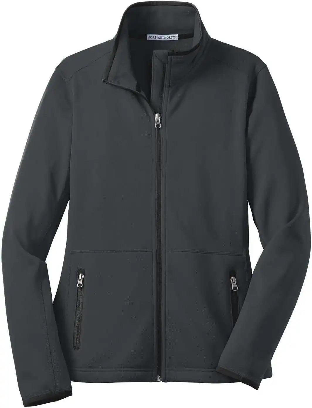 Port Authority L222 Ladies Pique Fleece Jacket Graphite