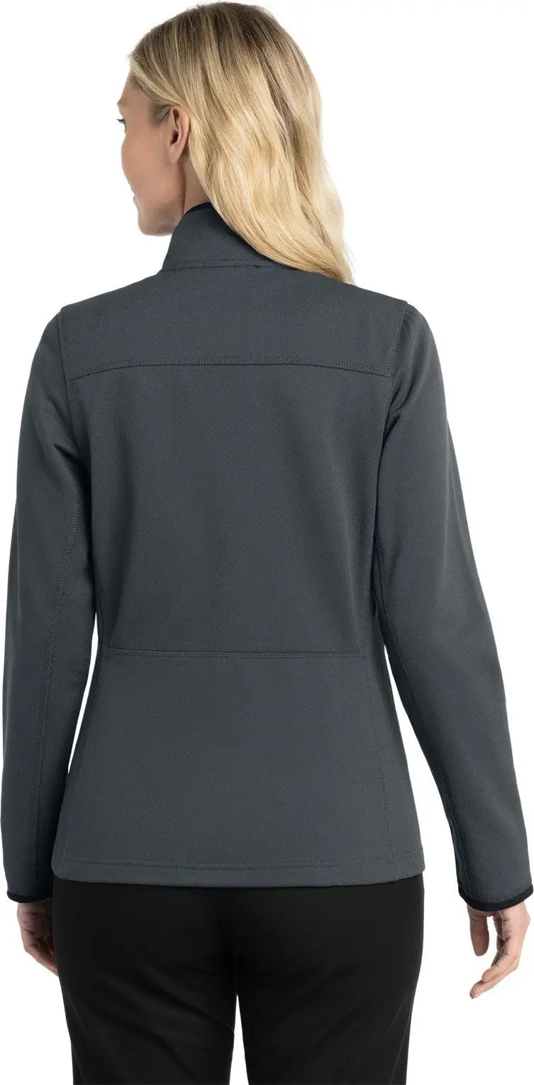 Port Authority L222 Women’s Pique Fleece Jacket - Graphite