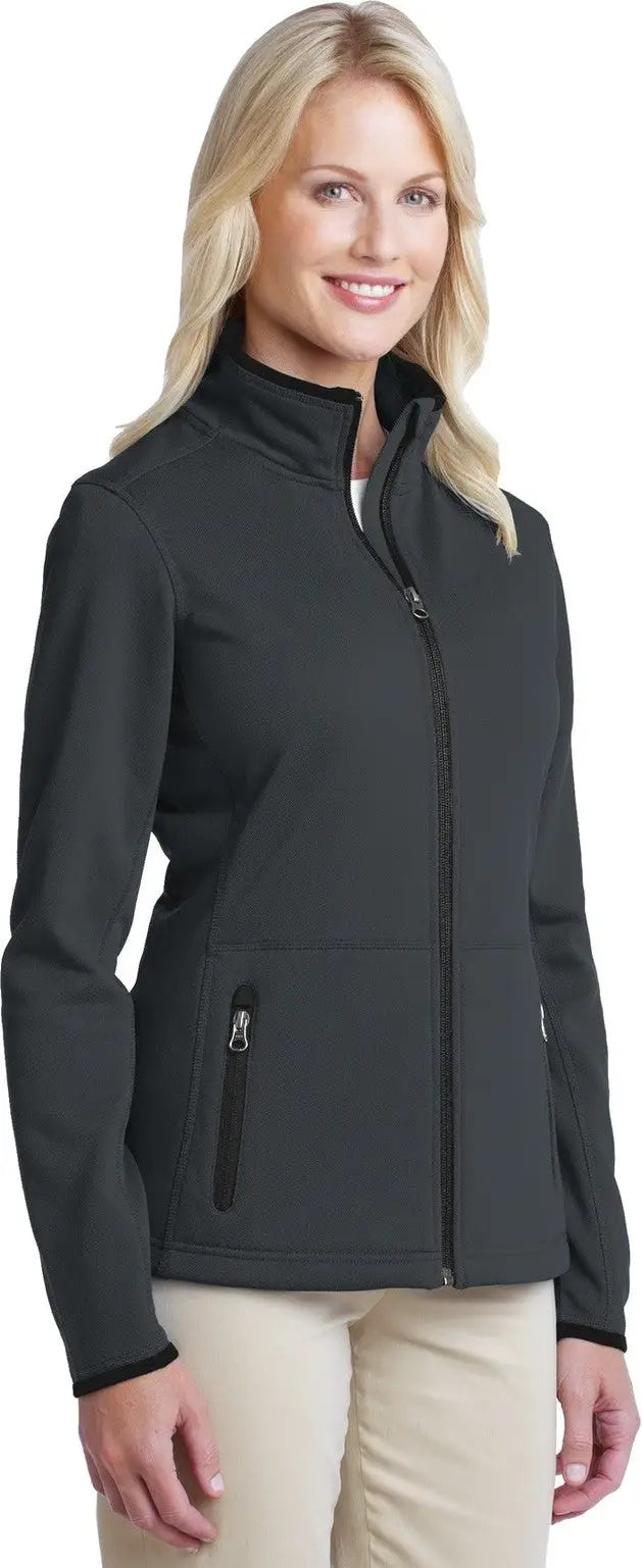 Port Authority L222 Women’s Pique Fleece Jacket - Graphite