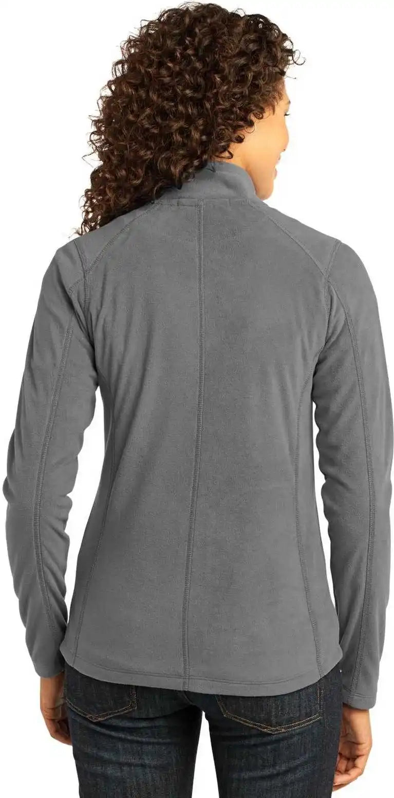Port Authority L223 Ladies Microfleece Jacket Pearl Gray