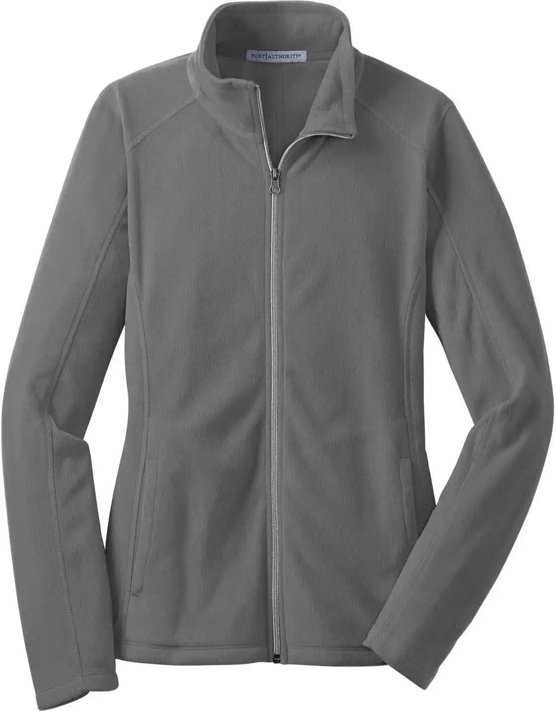 Port Authority L223 Ladies Microfleece Jacket Pearl Gray