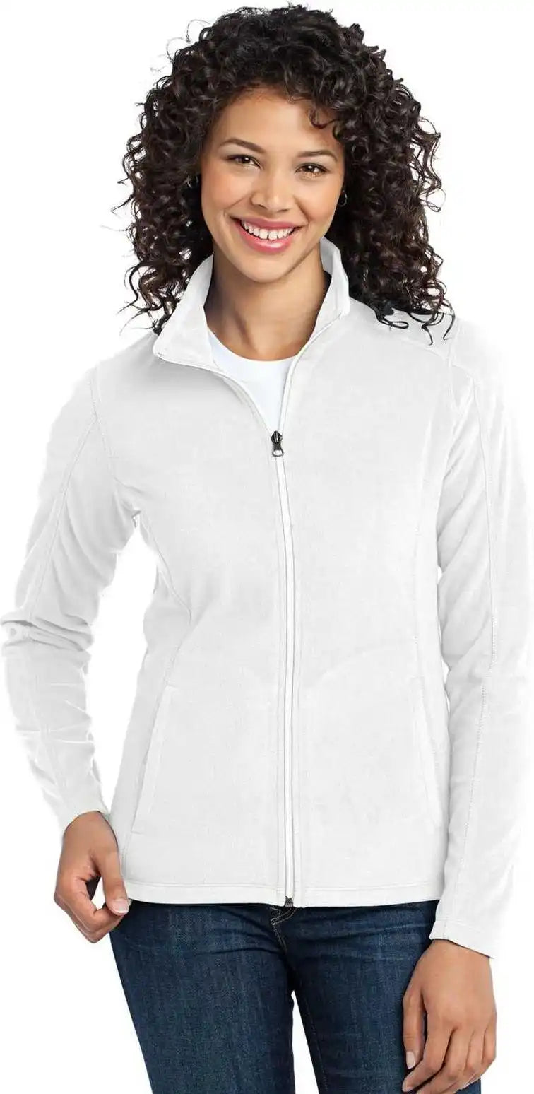 Port Authority L223 Ladies Microfleece Jacket White