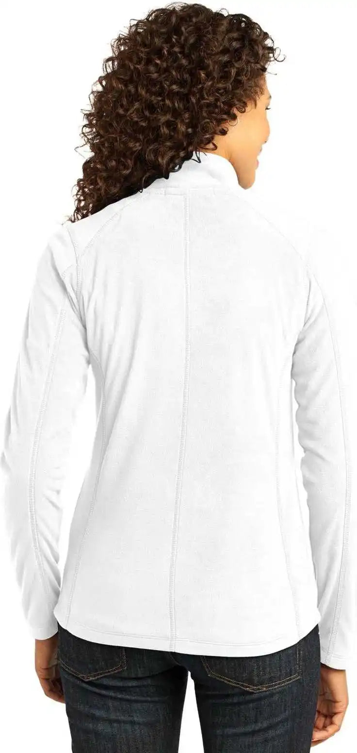 Port Authority L223 Ladies Microfleece Jacket White