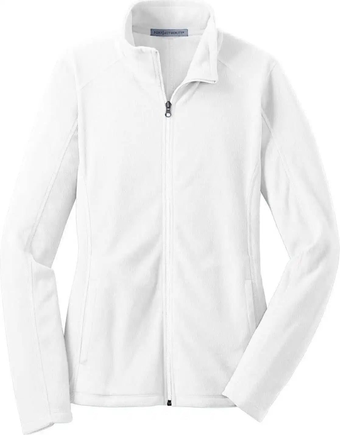 Port Authority L223 Ladies Microfleece Jacket - White