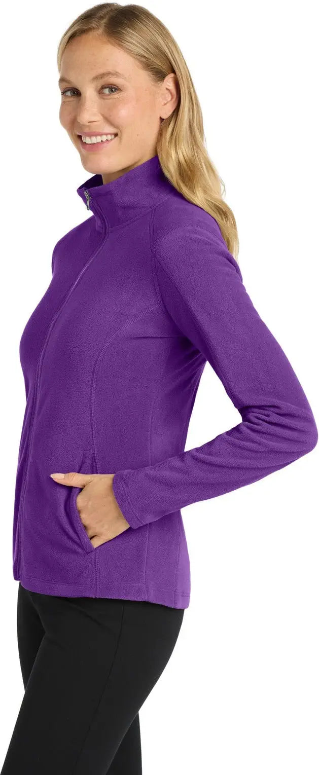 Port Authority L223 Women’s Microfleece Jacket - Amethyst Purple