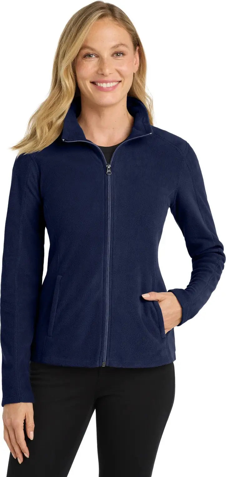Port Authority L223 Women’s Microfleece Jacket - True Navy - Ladies Xs