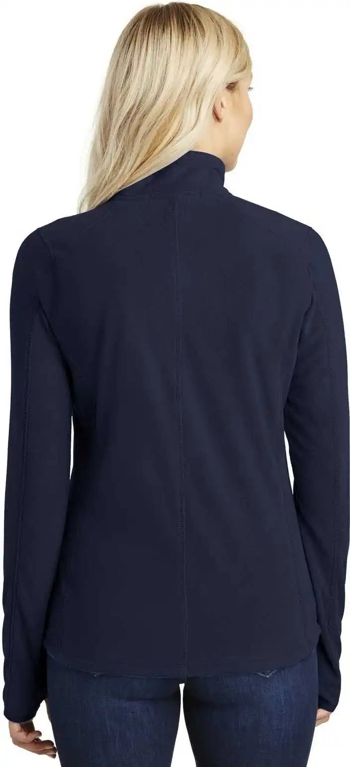 Port Authority L224 Ladies Microfleece 1/2-zip Pullover - True Navy