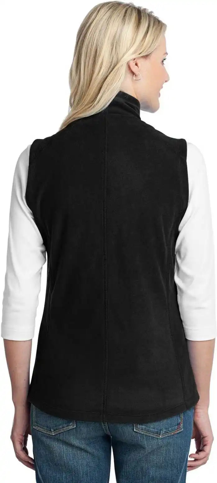 Port Authority L226 Ladies Microfleece Vest - Black