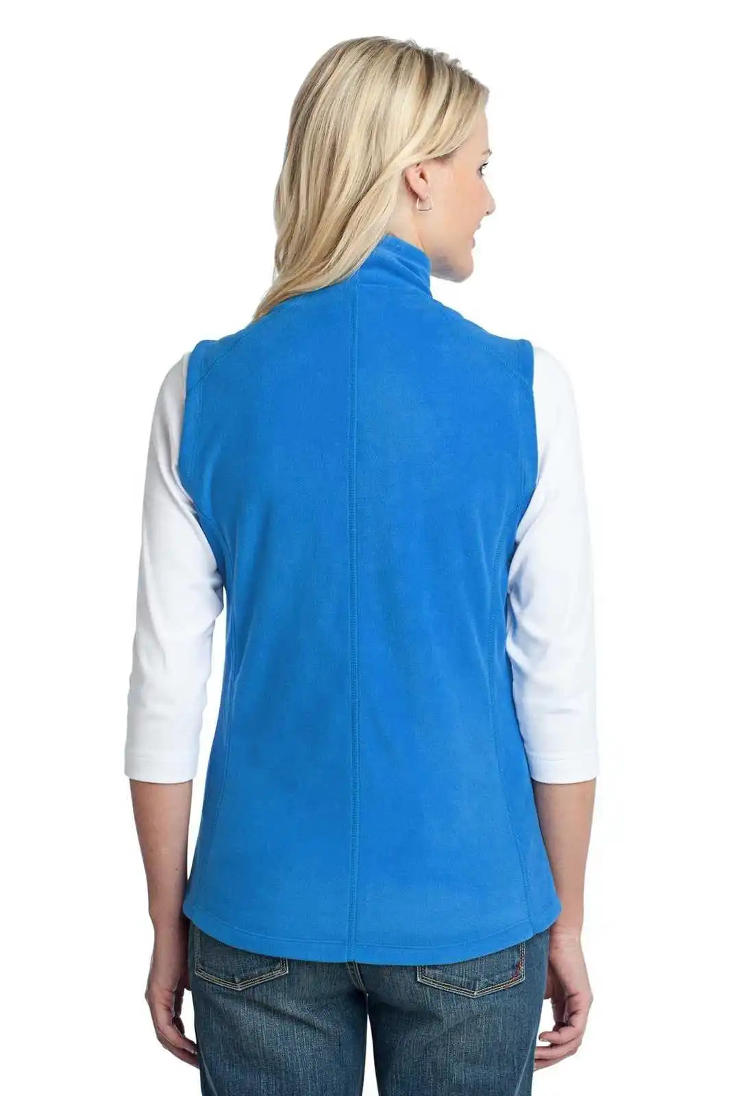 Port Authority L226 Ladies Microfleece Vest - Light Royal