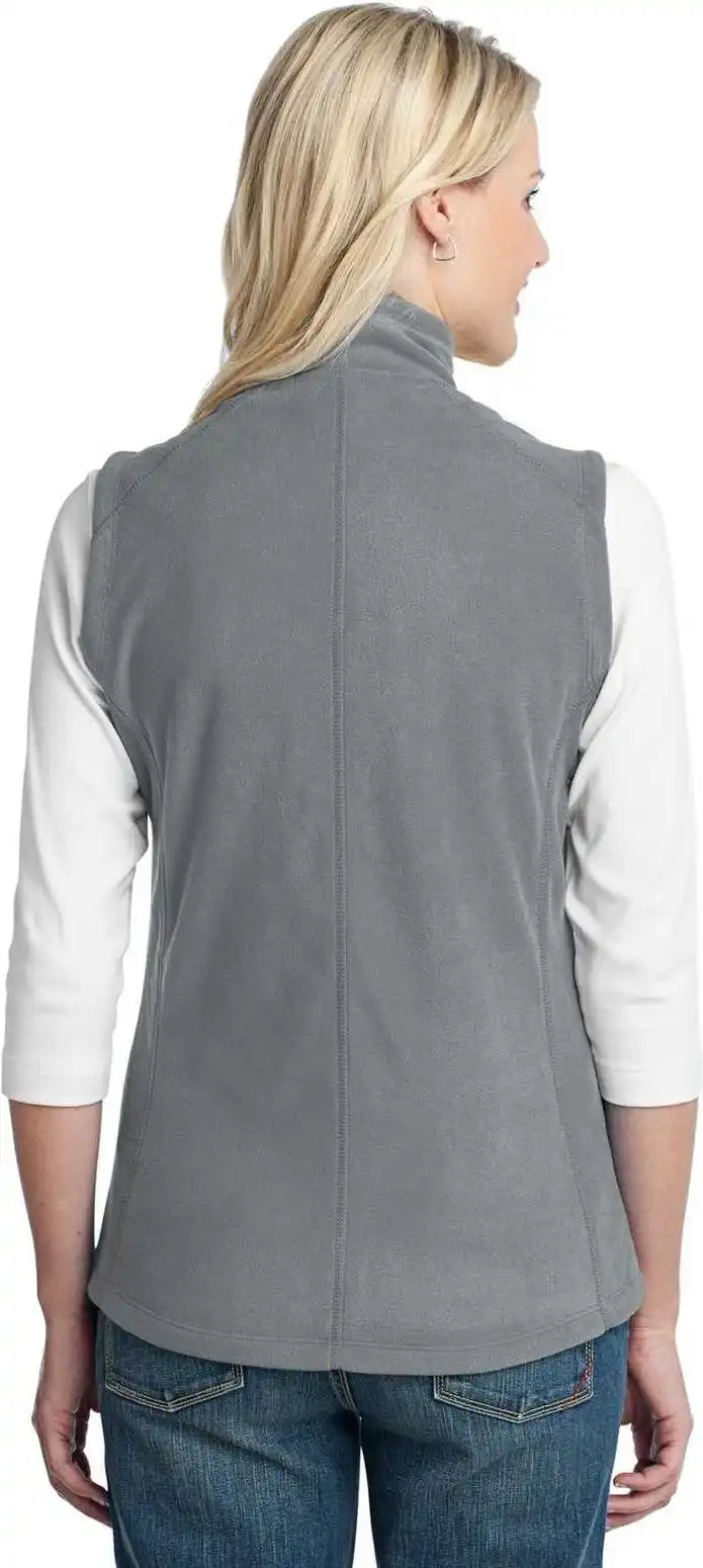 Port Authority L226 Ladies Microfleece Vest - Pearl Gray