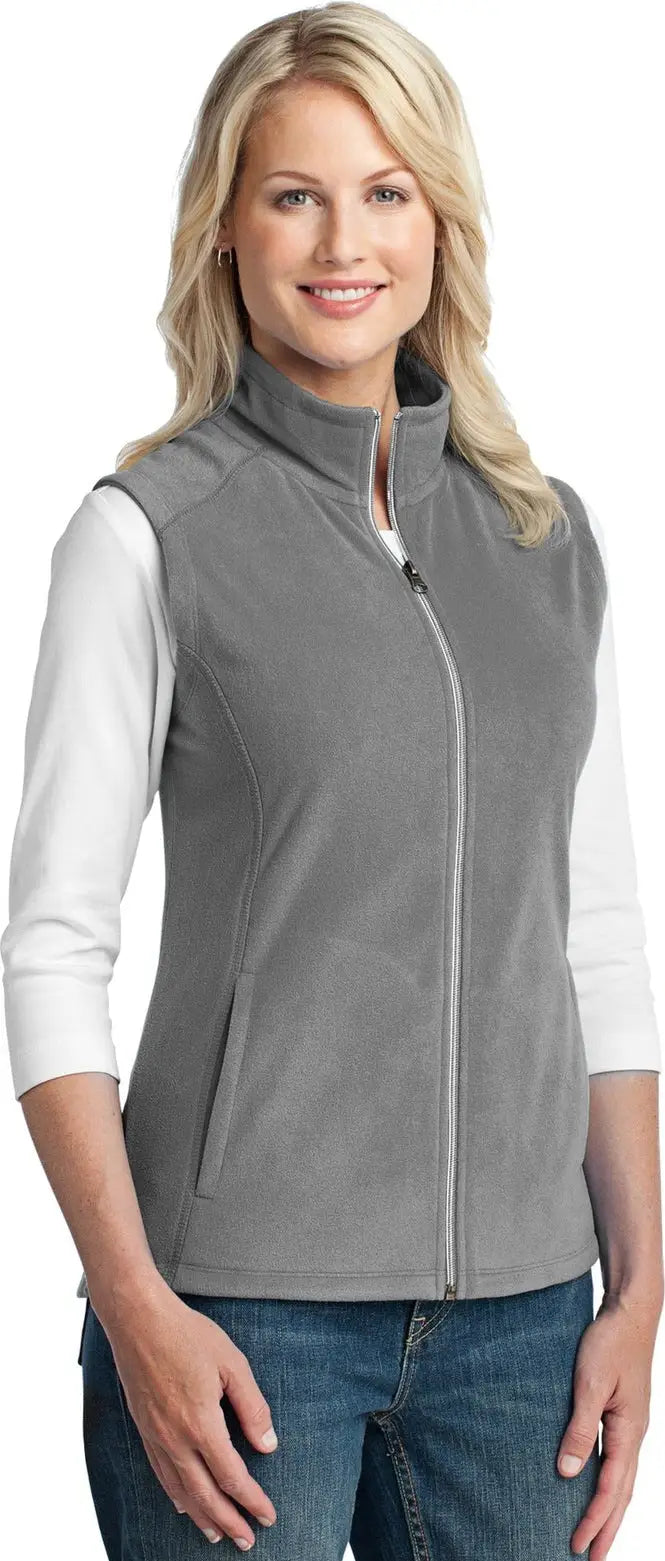 Port Authority L226 Women’s Microfleece Vest - Pearl Gray
