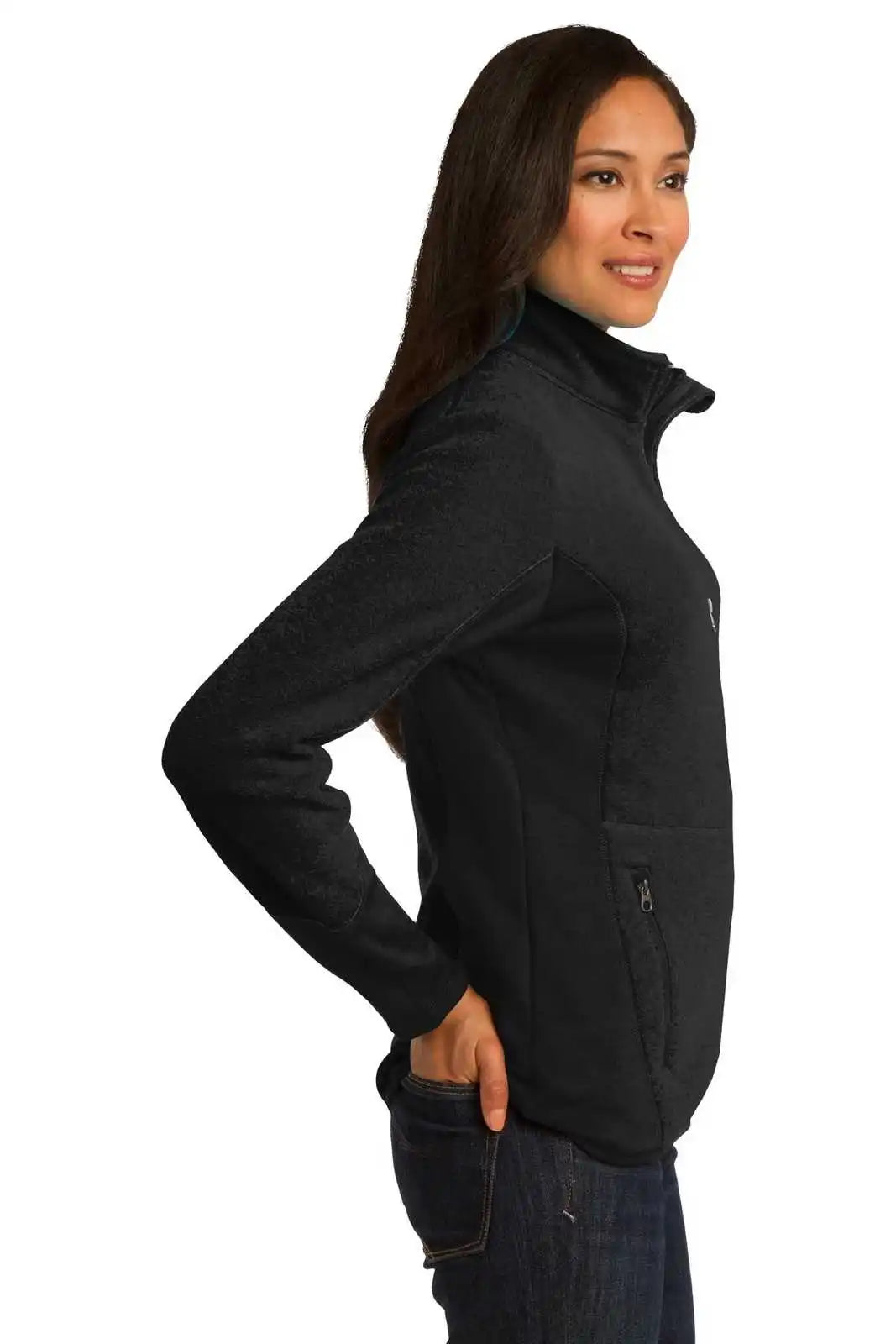 Port Authority L227 Ladies R-tek Pro Fleece Full-zip Jacket - Black