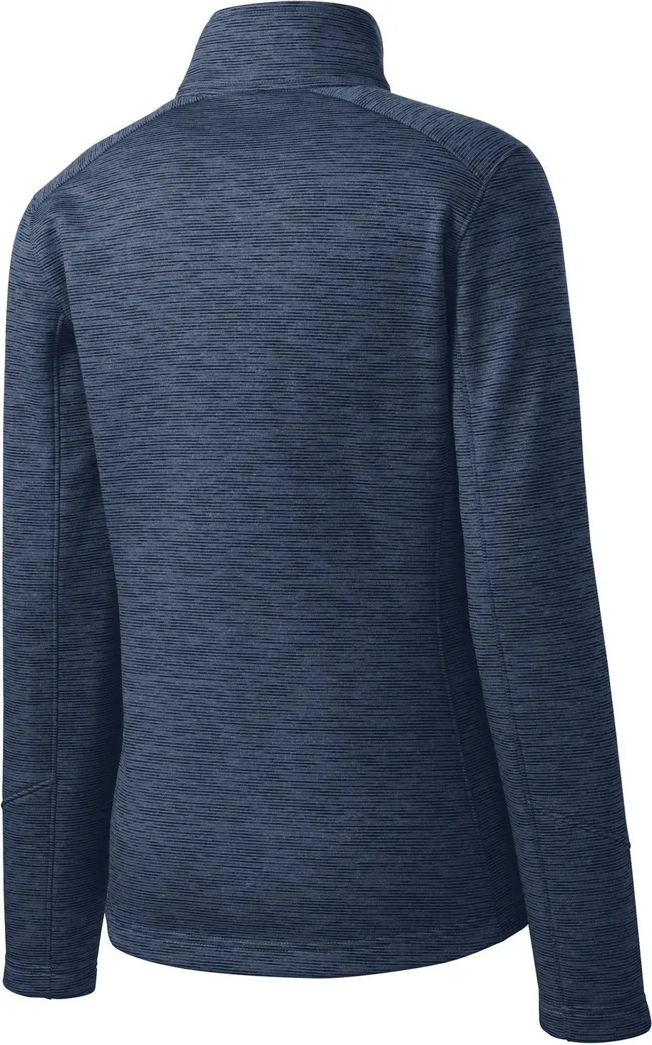 Port Authority L231 Women’s Digi Stripe Fleece Jacket - Navy - Ladies Xs