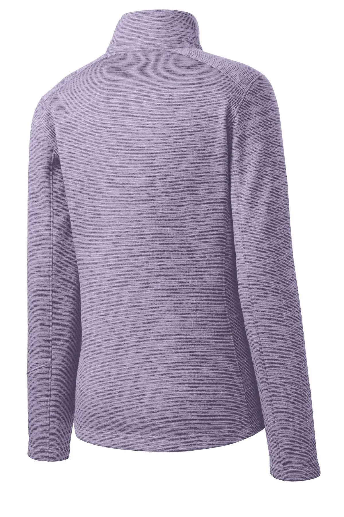 Port Authority L231 Women’s Digi Stripe Fleece Jacket - Purple