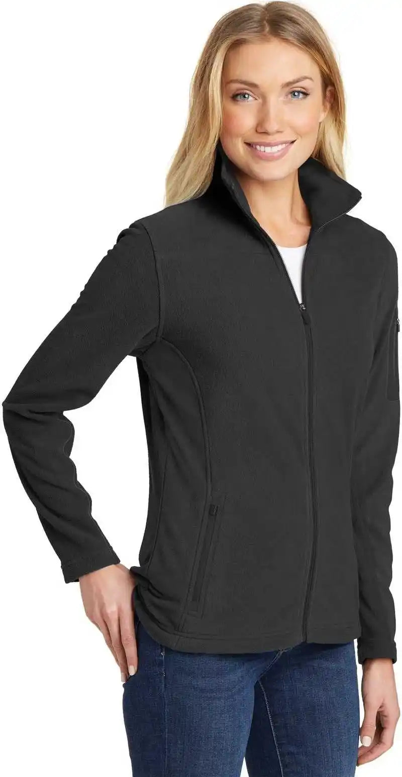 Port Authority L233 Ladies Summit Fleece Full-zip Jacket - Black