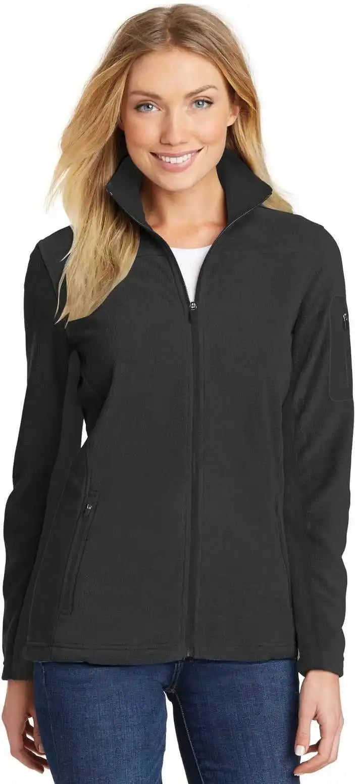 Port Authority L233 Ladies Summit Fleece Full Zip Jacket Black