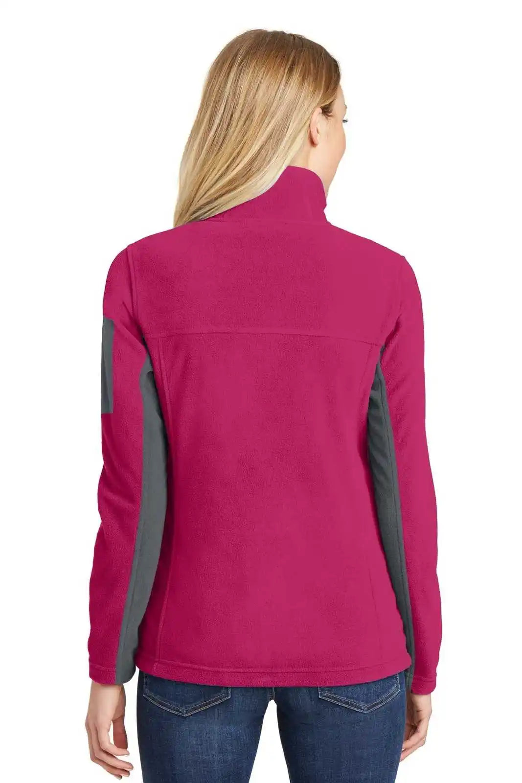Port Authority L233 Ladies Summit Fleece Full-zip Jacket - Dark Fuchsia Magnet