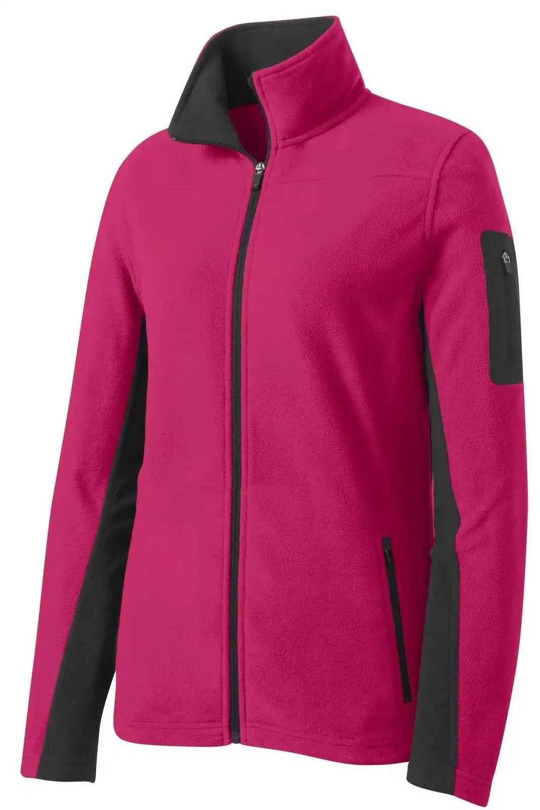 Port Authority L233 Ladies Summit Fleece Full-zip Jacket - Dark Fuchsia Magnet