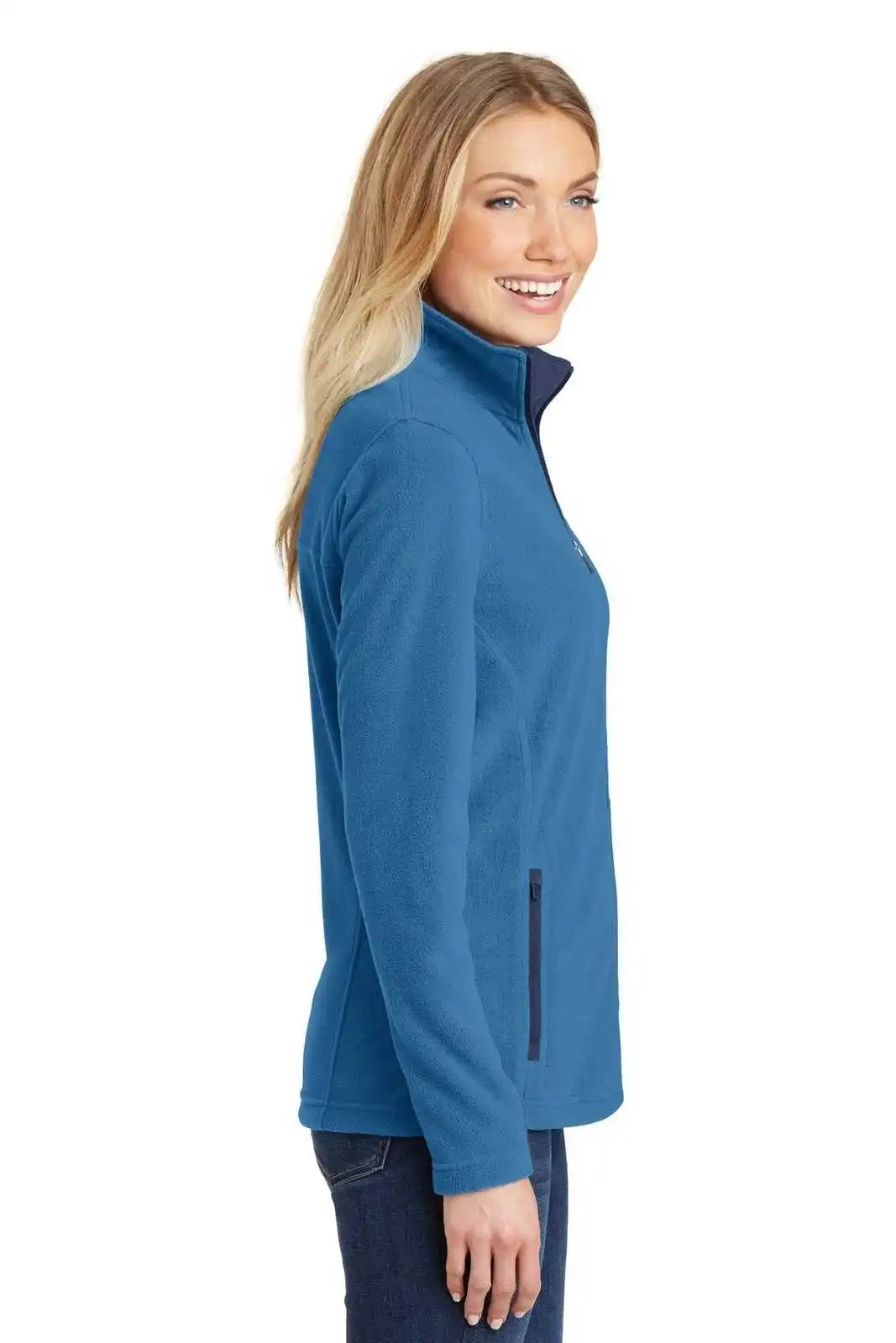 Port Authority L233 Ladies Summit Fleece Full-zip Jacket - Regal Blue Dress Navy