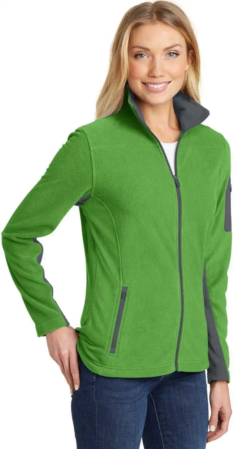 Port Authority L233 Ladies Summit Fleece Full Zip Jacket Vine Green Magnet