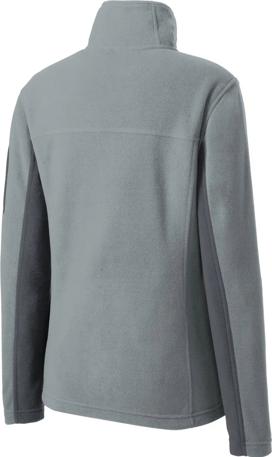 Port Authority L233 Women’s Summit Fleece Full-zip Jacket - Frost Gray Magnet - Gray/ / Ladies Xs