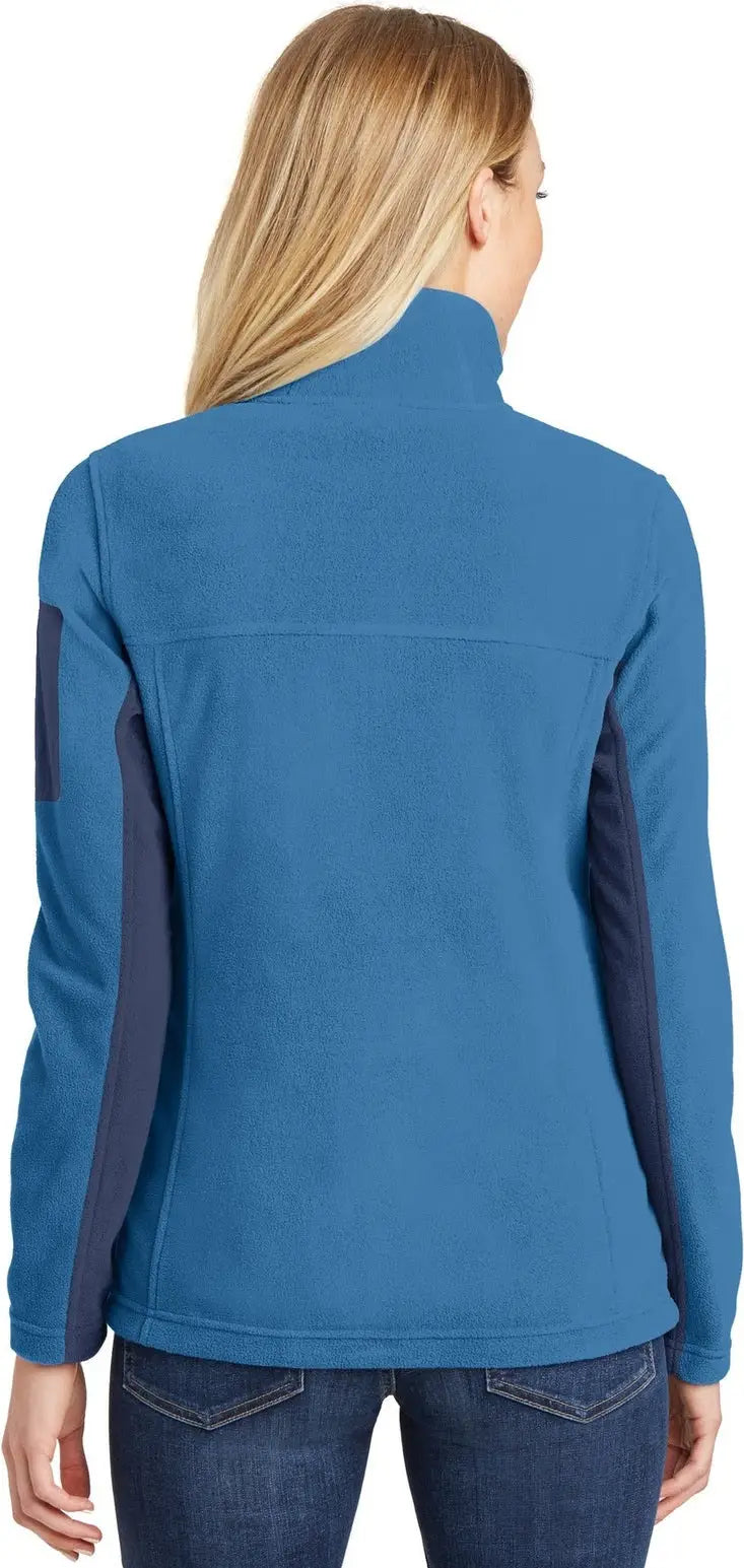 Port Authority L233 Women’s Summit Fleece Full-zip Jacket - Regal Blue Dress Navy