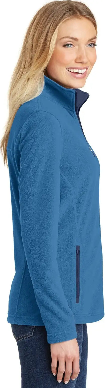 Port Authority L233 Women’s Summit Fleece Full-zip Jacket - Regal Blue Dress Navy