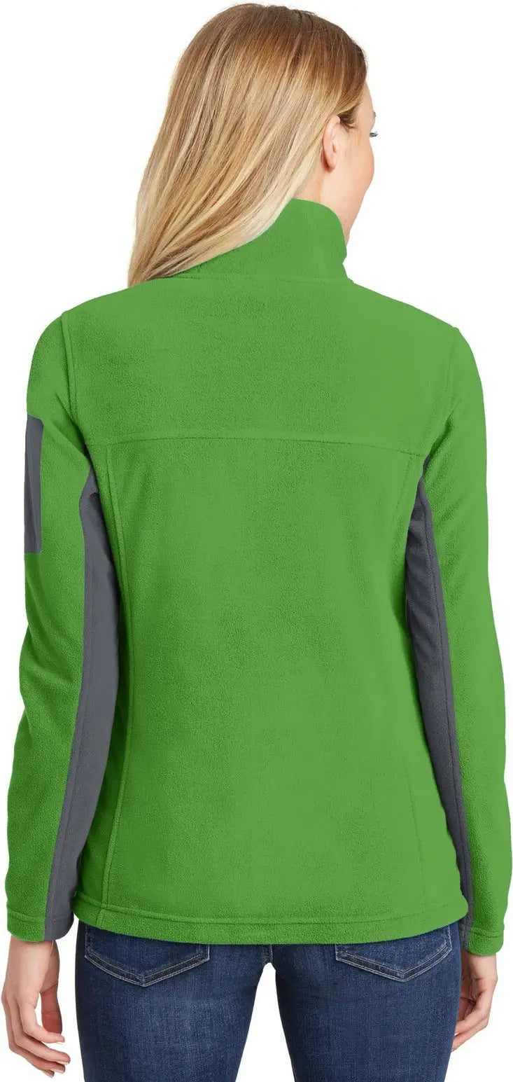 Port Authority L233 Women’s Summit Fleece Full-zip Jacket - Vine Green Magnet