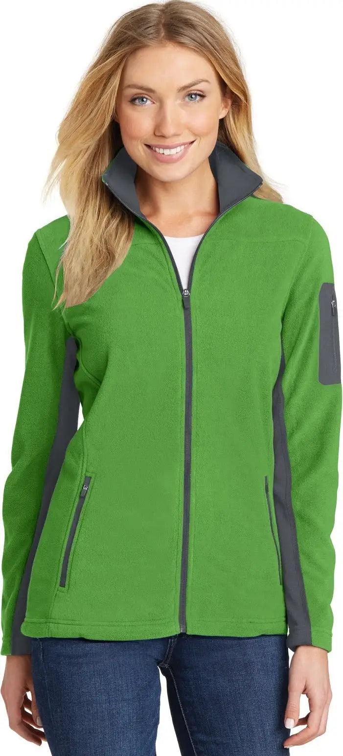 Port Authority L233 Women’s Summit Fleece Full-zip Jacket - Vine Green Magnet - Green/ / Ladies Xs