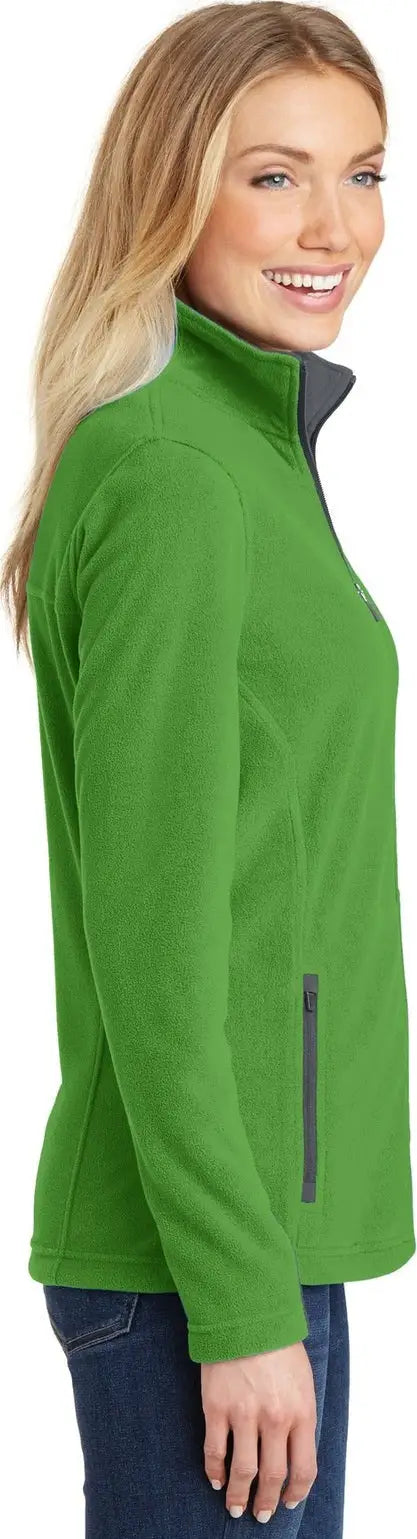 Port Authority L233 Women’s Summit Fleece Full-zip Jacket - Vine Green Magnet