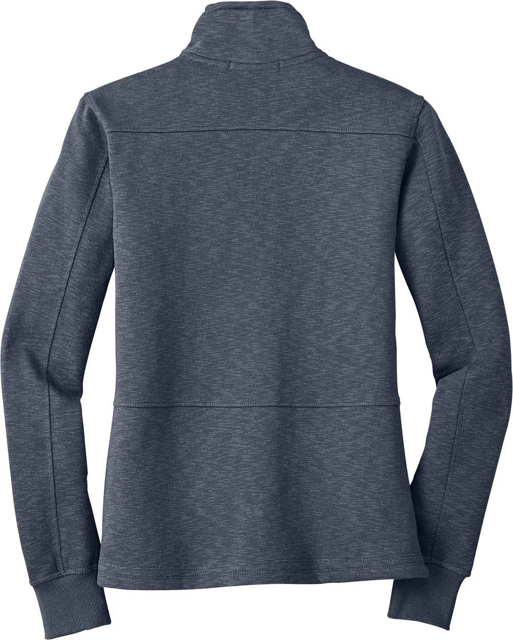 Port Authority L293 Women’s Slub Fleece Full-zip Jacket - Slate Gray - Ladies Xs