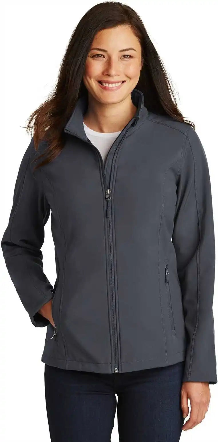 Port Authority L317 Ladies Core Soft Shell Jacket - Battleship Gray