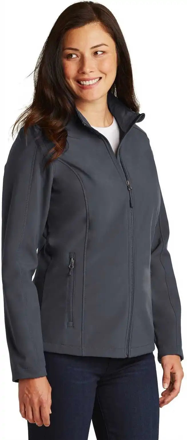 Port Authority L317 Ladies Core Soft Shell Jacket - Battleship Gray