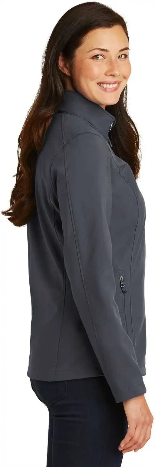 Port Authority L317 Ladies Core Soft Shell Jacket - Battleship Gray
