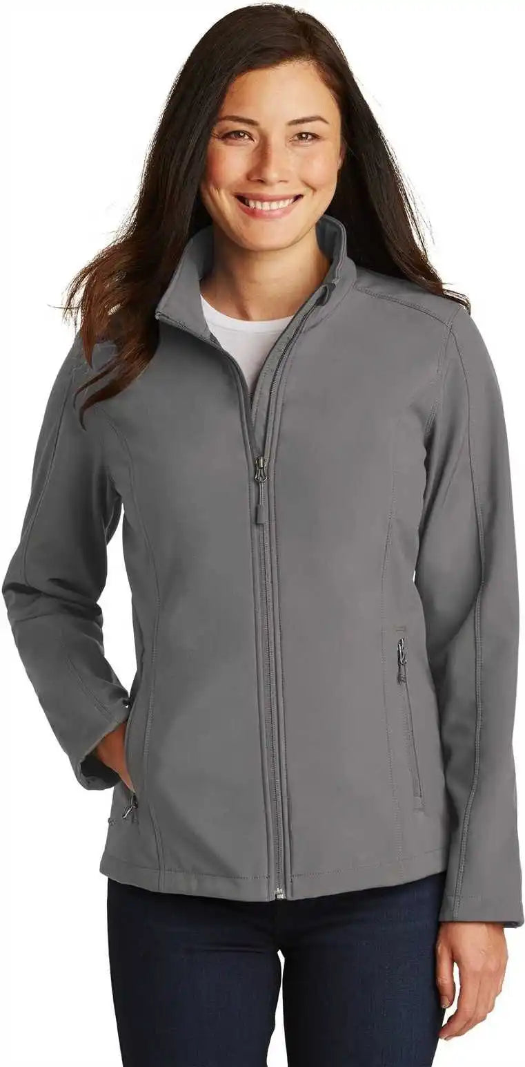 Port Authority L317 Ladies Core Soft Shell Jacket - Deep Smoke