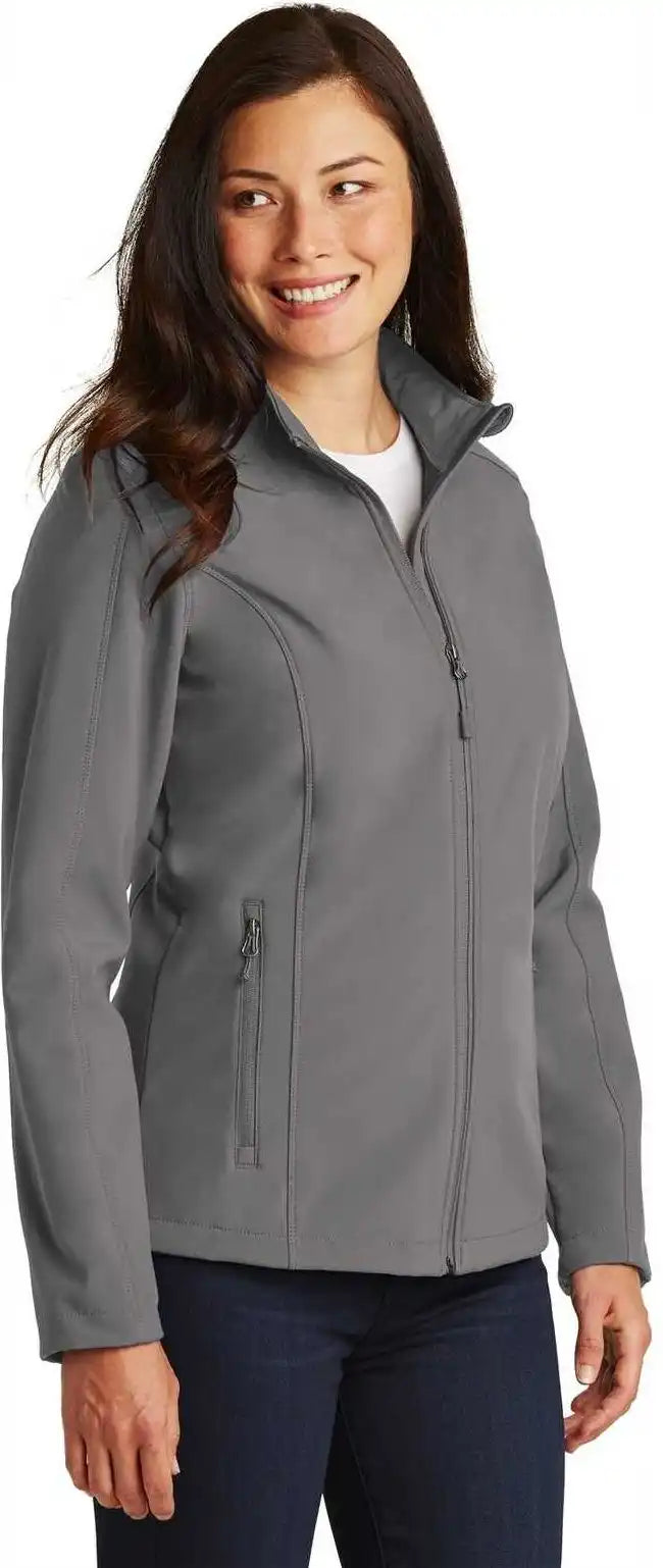 Port Authority L317 Ladies Core Soft Shell Jacket Deep Smoke