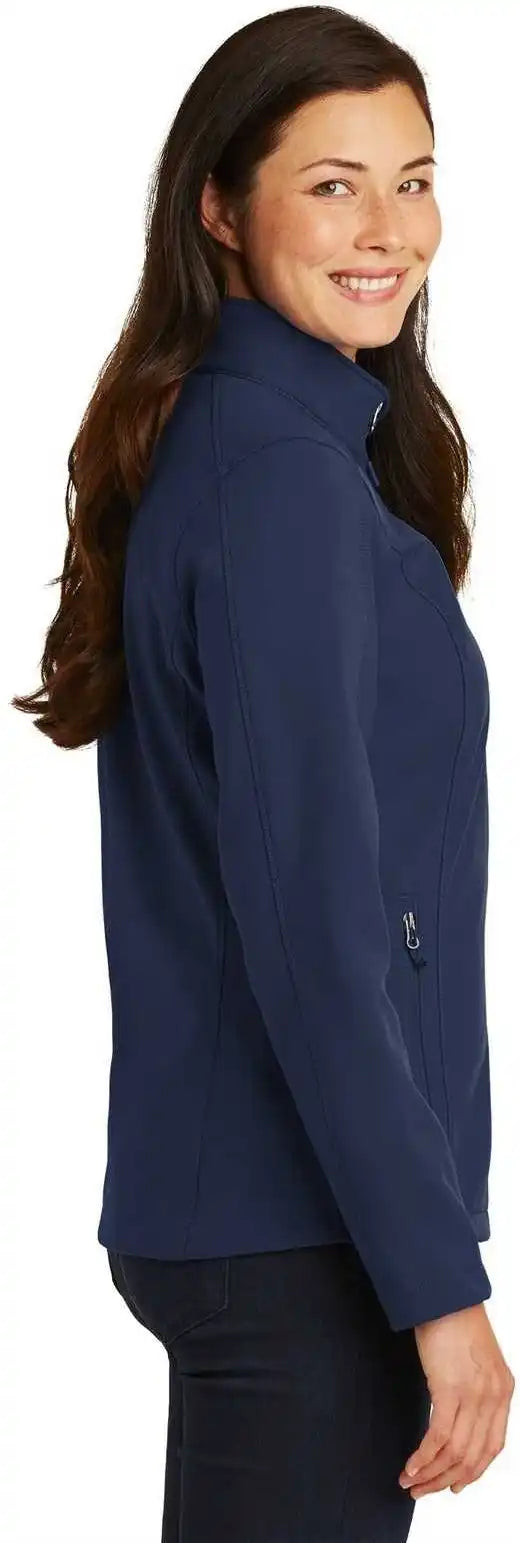 Port Authority L317 Ladies Core Soft Shell Jacket Dress Blue Navy