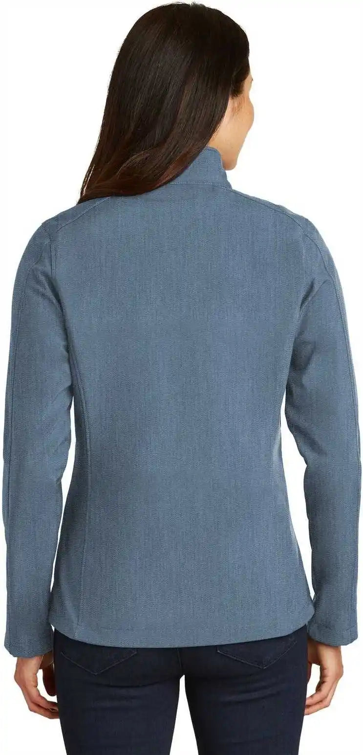 Port Authority L317 Ladies Core Soft Shell Jacket - Navy Heather