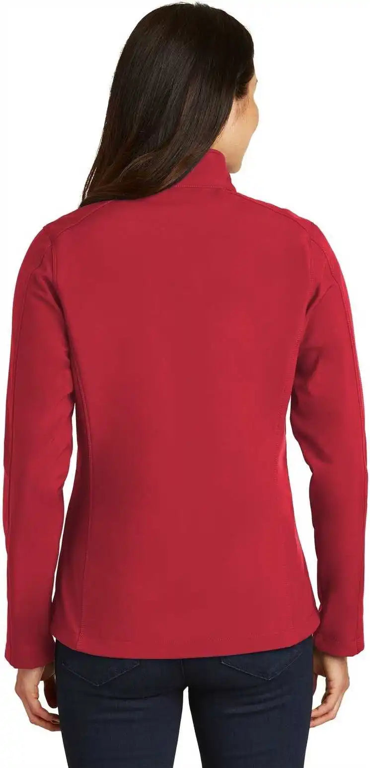 Port Authority L317 Ladies Core Soft Shell Jacket - Rich Red