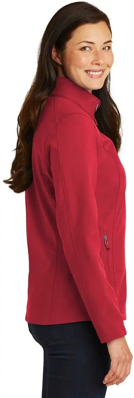 Port Authority L317 Ladies Core Soft Shell Jacket - Rich Red