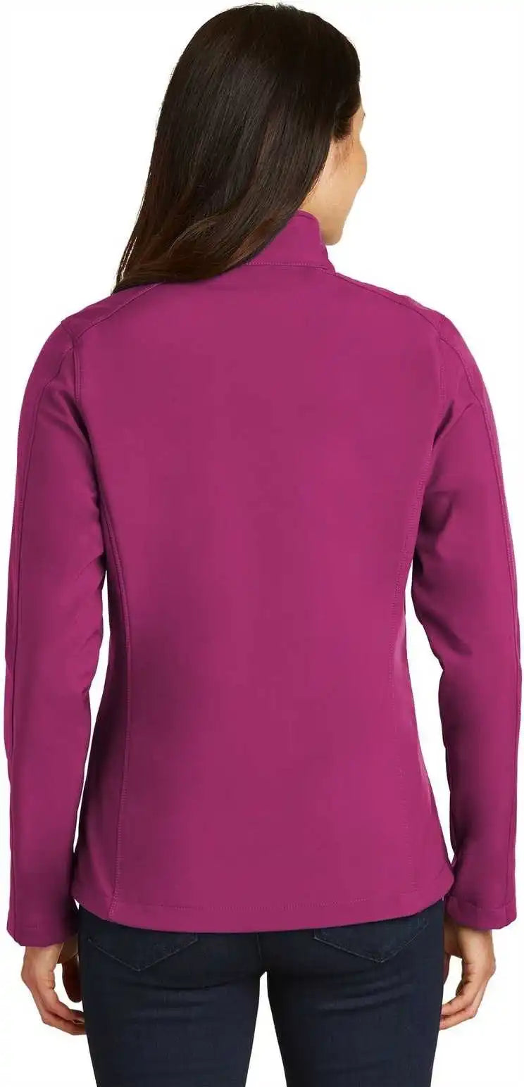 Port Authority L317 Ladies Core Soft Shell Jacket - Very Berry