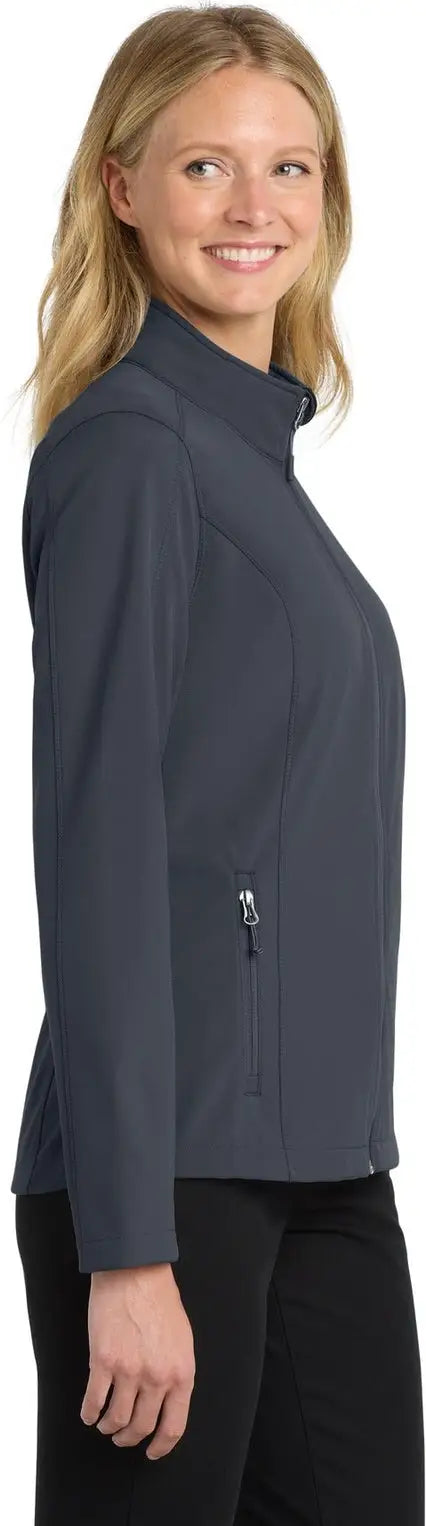 Port Authority L317 Women’s Core Soft Shell Jacket - Battleship Gray