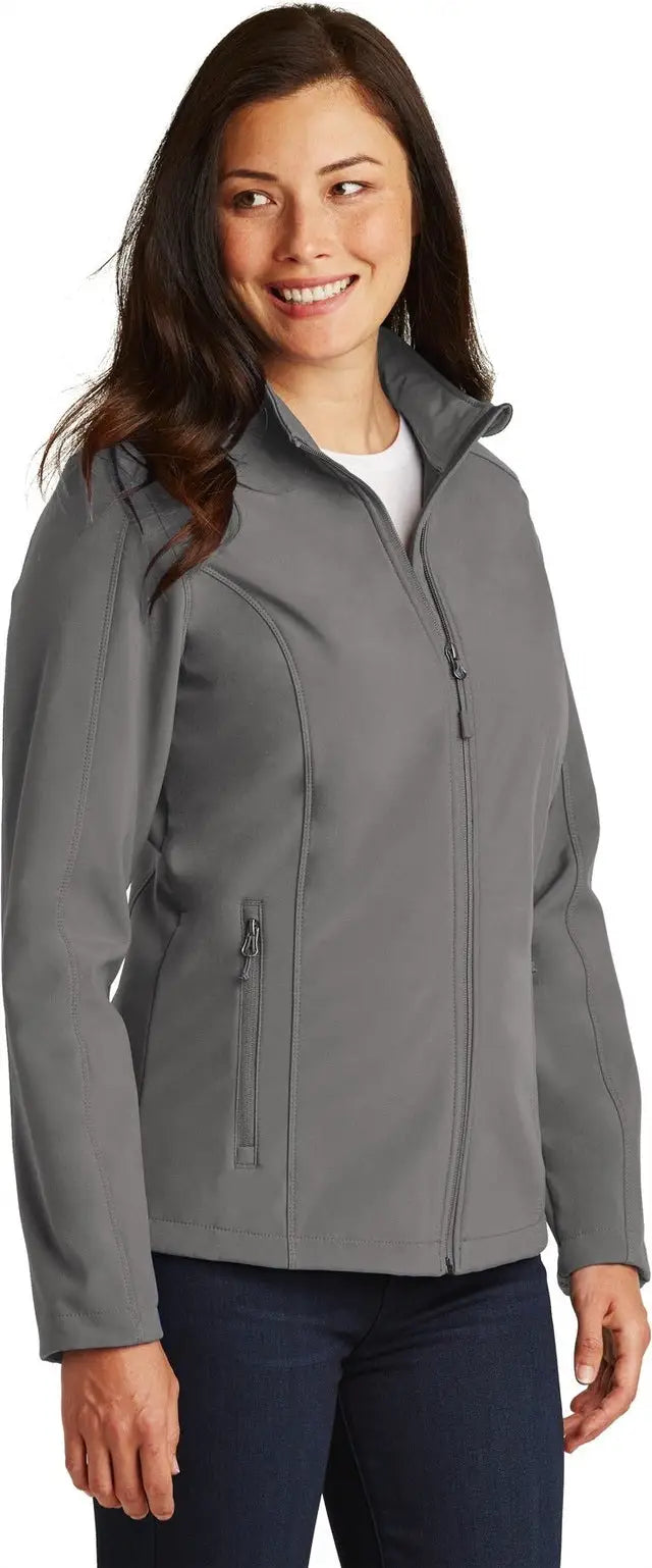 Port Authority L317 Women’s Core Soft Shell Jacket - Deep Smoke