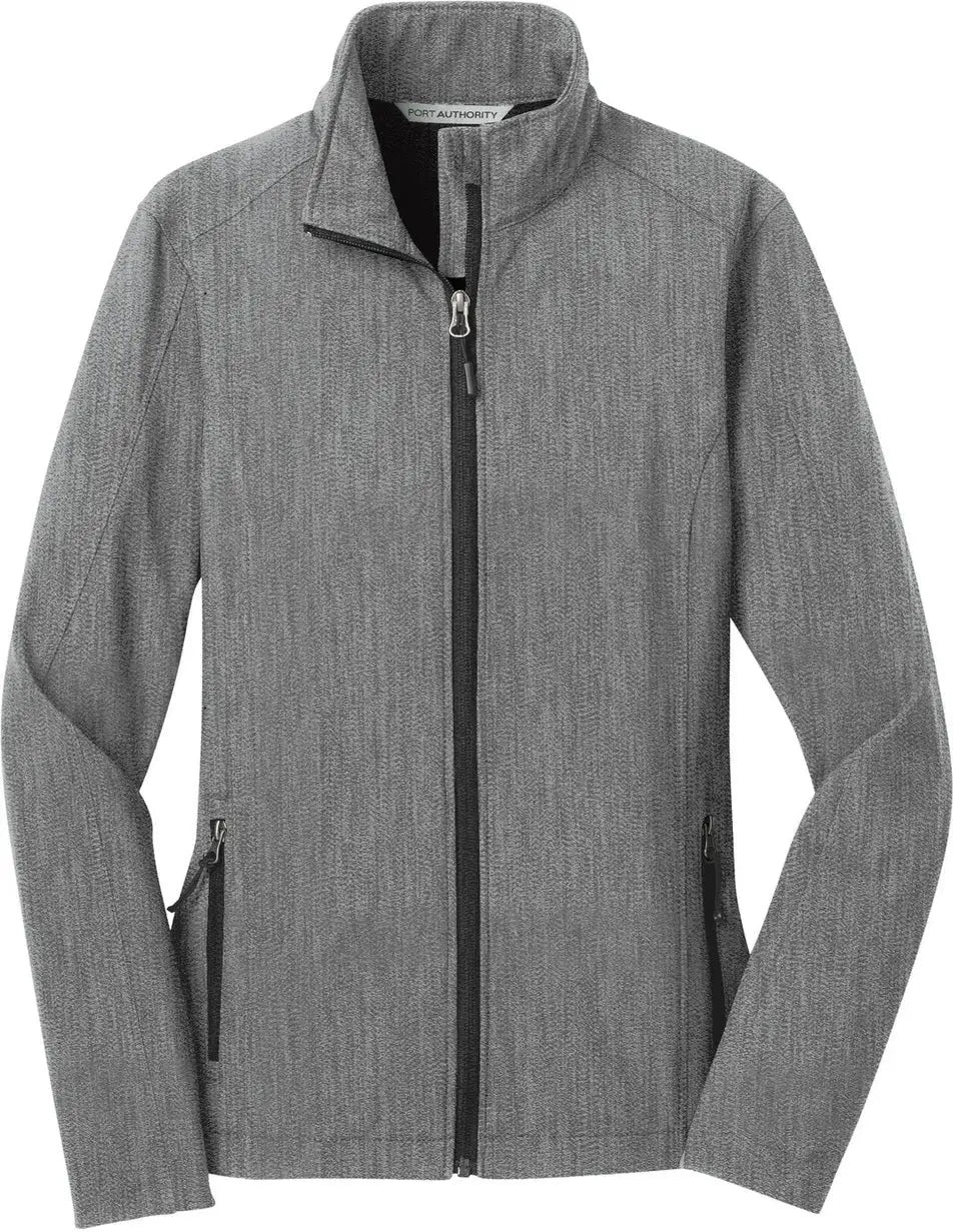 Port Authority L317 Women’s Core Soft Shell Jacket - Pearl Gray Heather