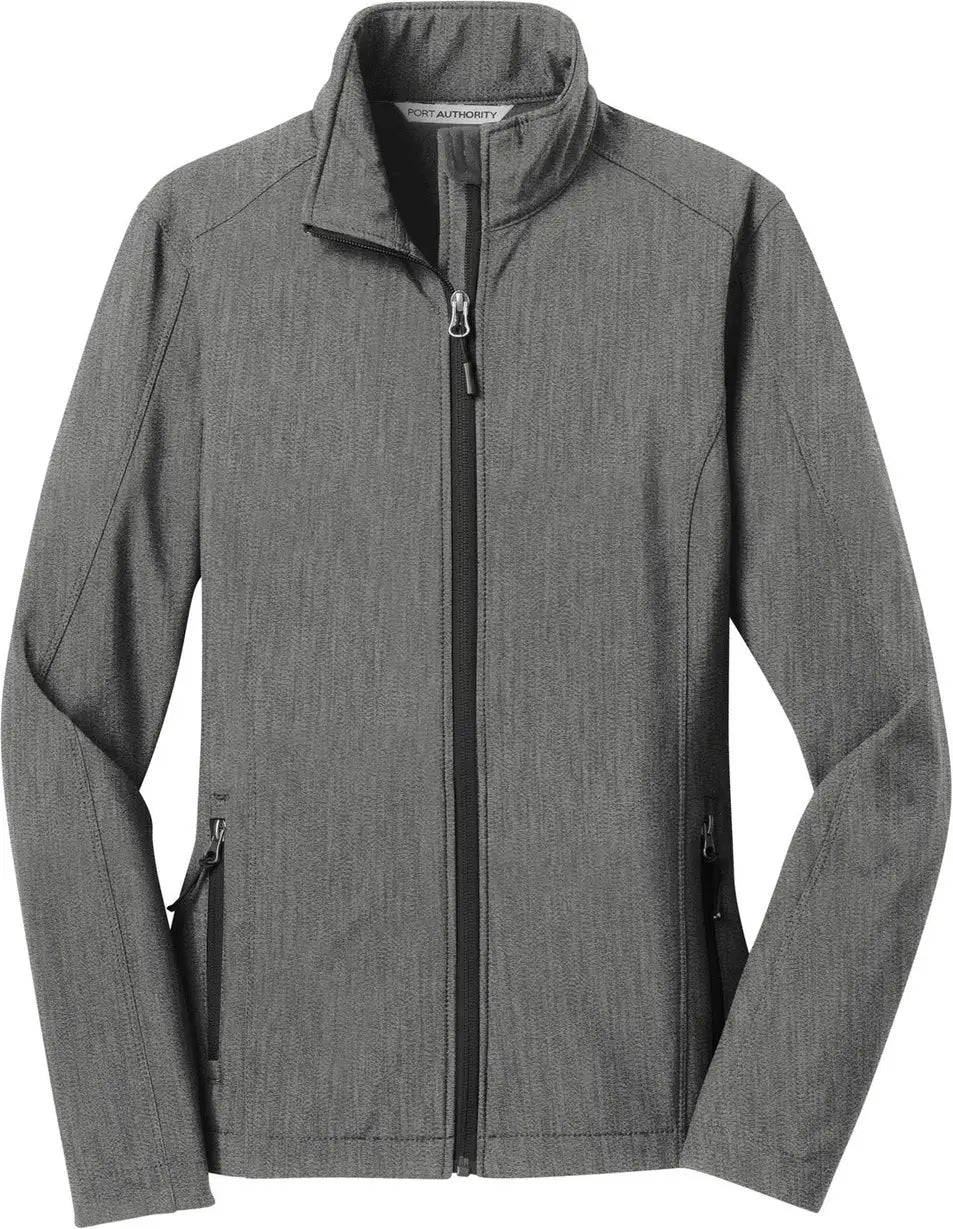 Port Authority L317 Women’s Core Soft Shell Jacket - Pearl Gray Heather