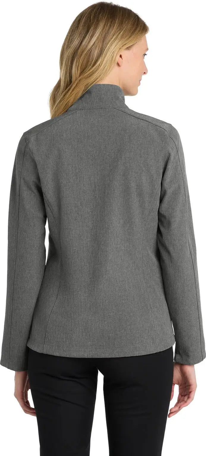 Port Authority L317 Women’s Core Soft Shell Jacket - Pearl Gray Heather