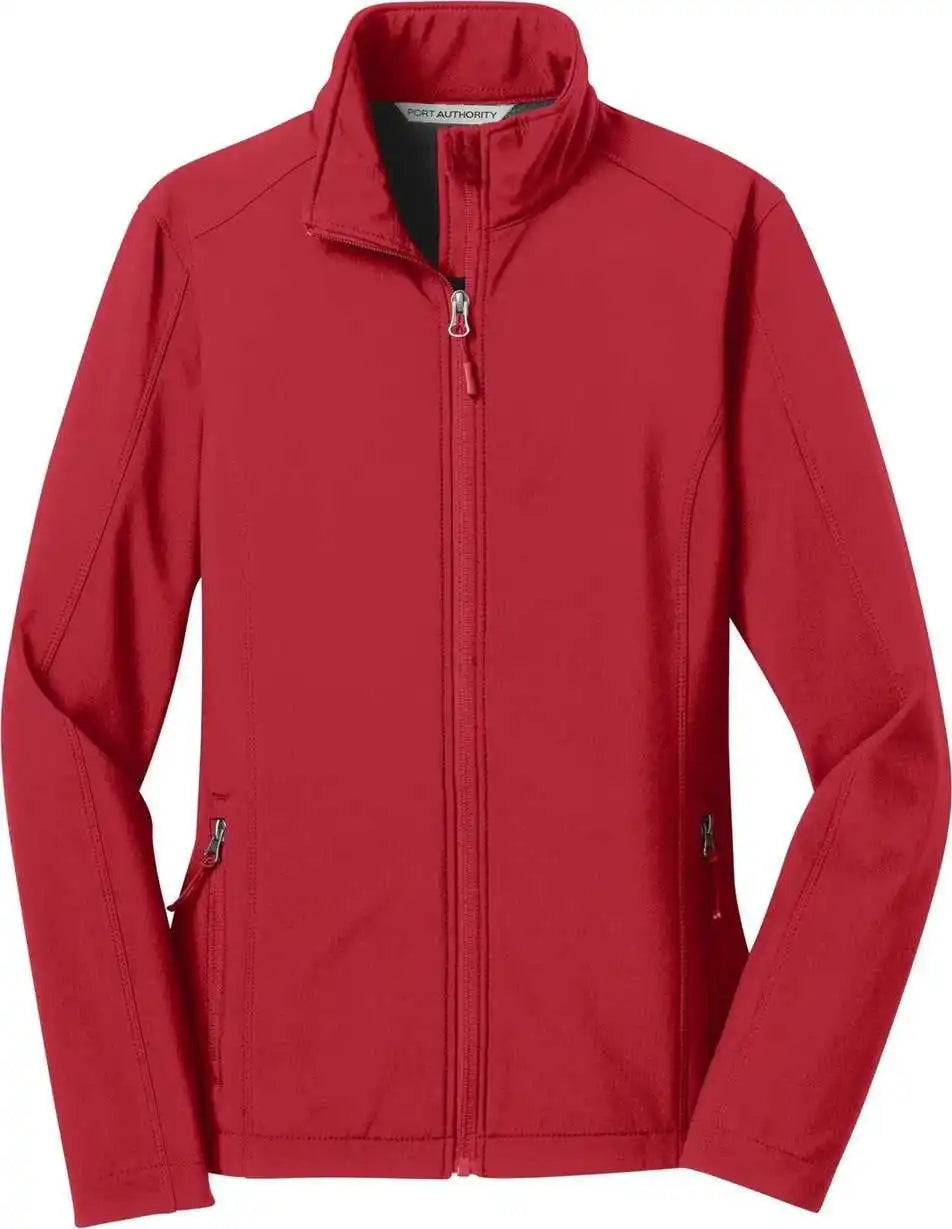 Port Authority L317 Women’s Core Soft Shell Jacket - Rich Red