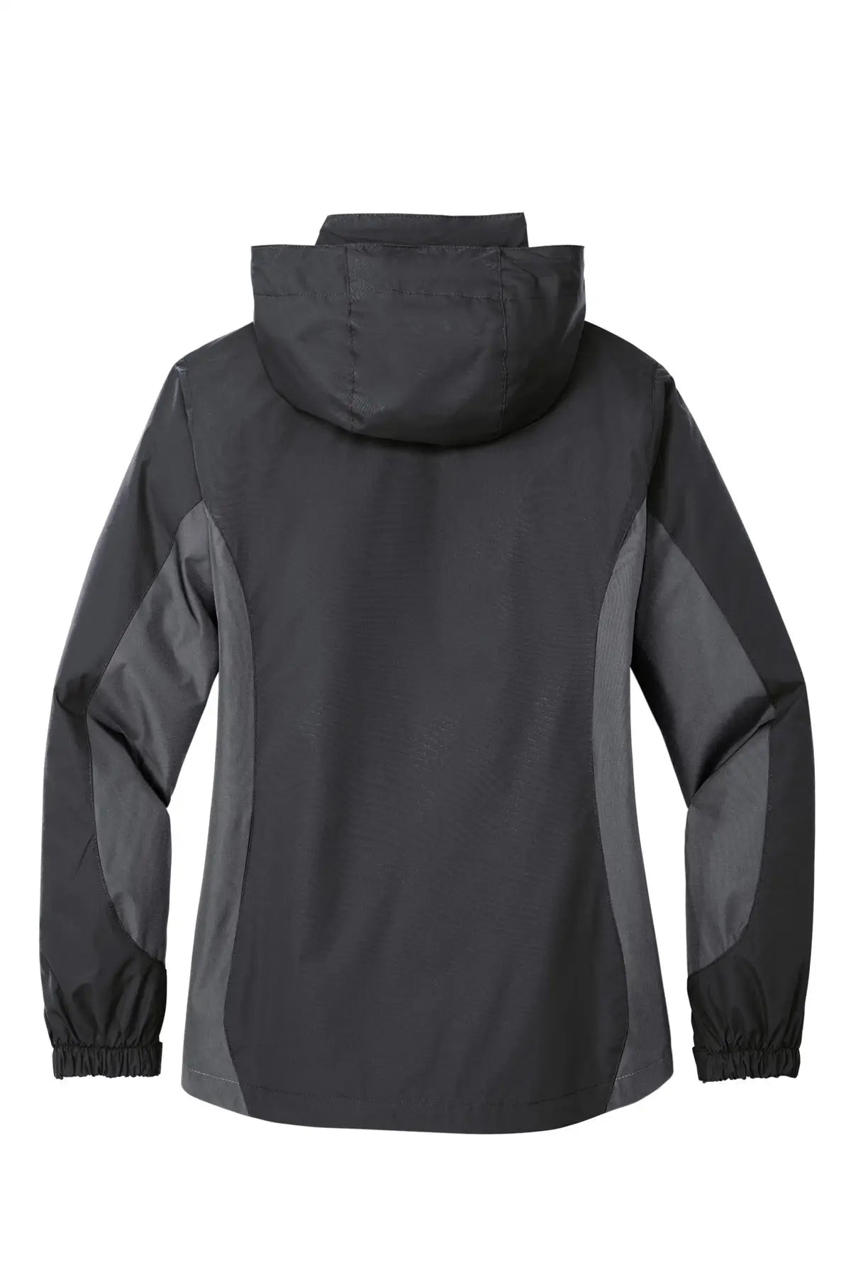 Port Authority L321 Women’s Colorblock 3-in-1 Jacket - Magnet Black Very Berry